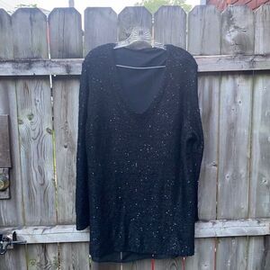 Apt.9 sequins sweater tunic sz. Xl